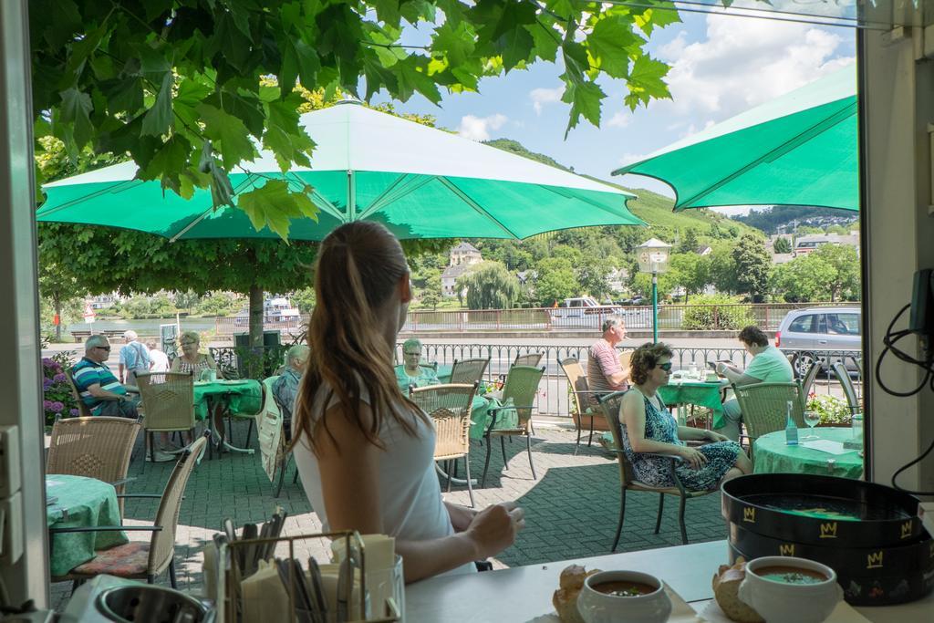 Panorama-Cafe Moselgarten Alf Exterior foto